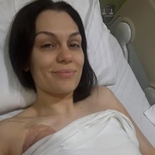 jessie j back in hospital following breast cancer surgery