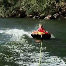 Harriet was boating with her father and sister when the accident took place.