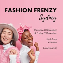 Dress for Success' next fundraiser is their 'Fashion Frenzy Sydney' sale.
