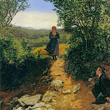 Ferdinand Georg Waldmüller's piece "The Expected One",