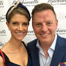 Ben Fordham with wife Jodie Speers.