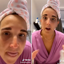 Woman's DIY brow tint turns into a beauty nightmare: 'I can't get it off'