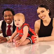Nick Cannon and Bre Tiesi with their son Legendary Love