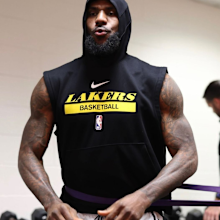 lebron james working out