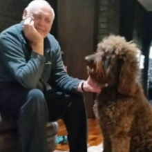 Michael Day and his dog Messi were hit by lightning in WA