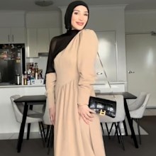 Tina Rahimi gets ready for Eid