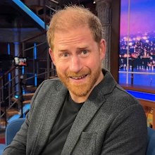 Stephen Colbert and Prince Harry recreate TikTok trend