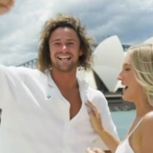 Nicho Hynes and Piper Wallis engagement