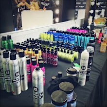 Melbourne Fashion Week hair stylist
