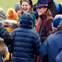 Kate Middleton Prince William church Sandringham friends and family Kate's birthday