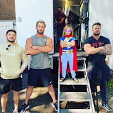 Chris Hemsworth, behind the scenes, Thor: Love and Thunder