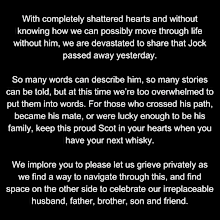 Jock Zonfrillo's family's statement confirming MasterChef judge's death.