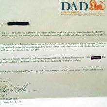 "Dad" gets hard on his son's profligate spending.(Imgur/Reddit/Otto303)