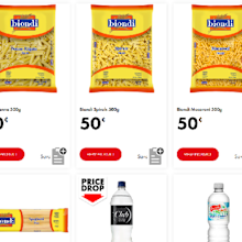 The Reject Shop is a great place to stockpile with any money you have saved at your regular grocery store.