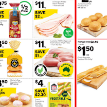 Woolies has some great meat choices for pasta dishes including chicken thighs, sausages and meatballs.