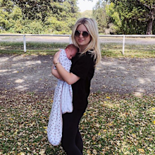 Bond with her son Artie who is almost one-month-old.