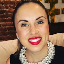 Myka Meier works as an etiquette expert in New York.