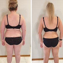 Brooke weight loss behind