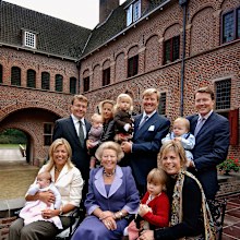 Dutch royal family at Het Oude Loo castle, Netherlands.