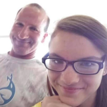 Facebook photo of the pair.