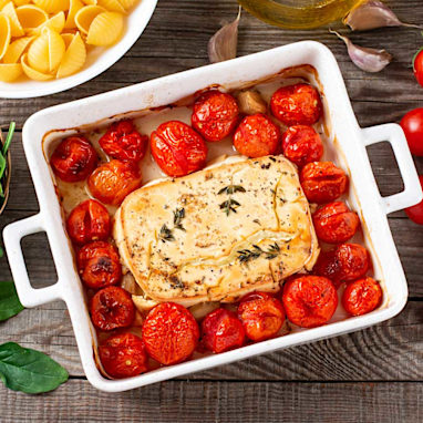 Limessa's Tomato and Feta Oven Pasta