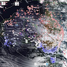 Snow and heatwave in Australia Sunday November 10 2024