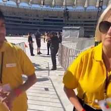 James Tyler queued hours to see Ed Sheeran play live in Perth