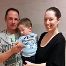 It took six months for the little boy to be properly diagnosed.