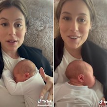 TikTok mum claims to know exactly why a baby is crying. 