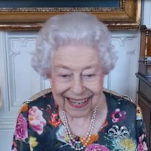Queen Elizabeth holds virtual audience with David Constantine, winner of The Queen's Gold Medal for Poetry