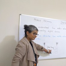 Priya made a later-in-life change to become a teacher.