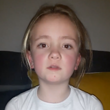 Maisie Dorney asks for Easter egg donations for sick and underprivileged kids, Irish girl.