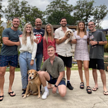 Bob Peters children and their partners