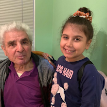 Jo Abi daughter and father