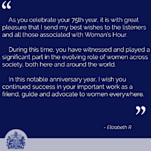 The message was shared on The Royal Family Twitter account.