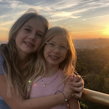 Christian Oliver's daughters, Madita and Annik