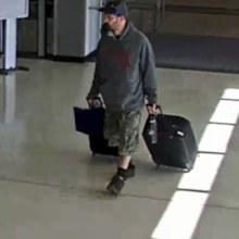 Marc Muffley was arrested Monday after an explosive was found in a bag checked onto a Florida-bound flight, federal authorities said.
