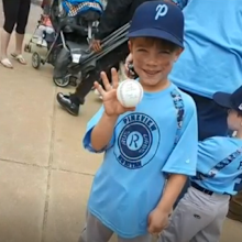 Mason had just been chosen for an all-star baseball team.