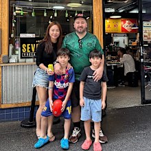 Sam Hammington, Bentley Hammington, William Hammington, Yumi Hammington