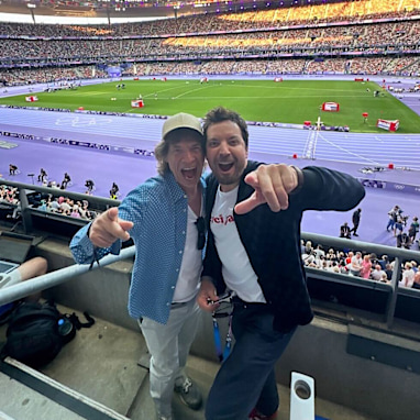 Mick Jagger and Jimmy Fallon