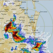Storms in south-east Queensland