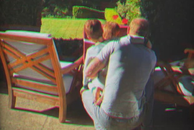 Prince Harry with his two kids Archie and Lilibet on Father's Day