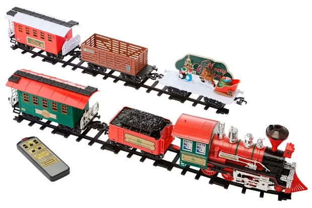 ALDI Christmas decor train set