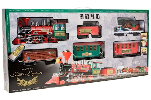 ALDI Christmas decor train set