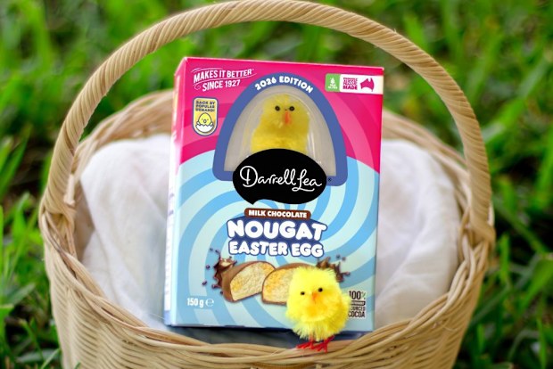 Fluffy Chick Darrell Lea makes return 2026 Easter season
