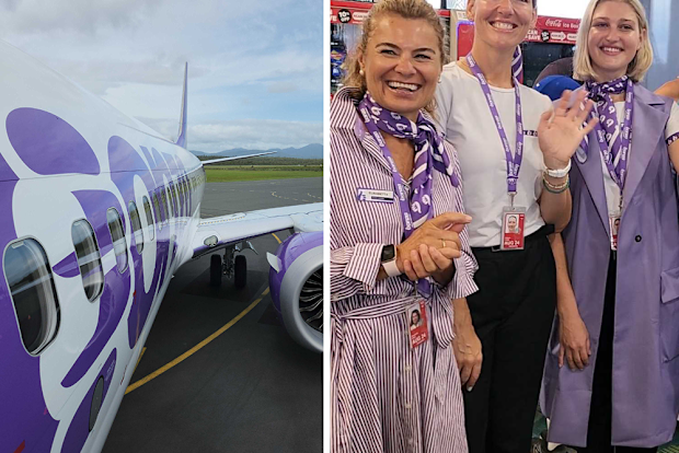 Bonza australia first flight January 31 from sunshine coast to whitsundays