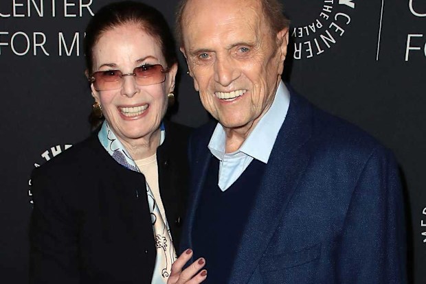 Bob Newhart and wife Ginny Newhart in 2018.