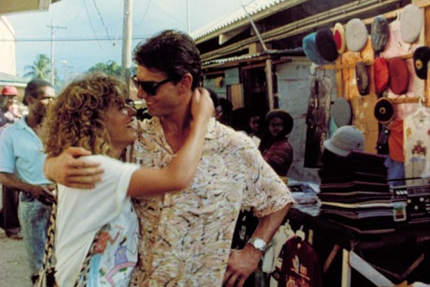 Cocktail, Tom Cruise, co-star Elisabeth Shue