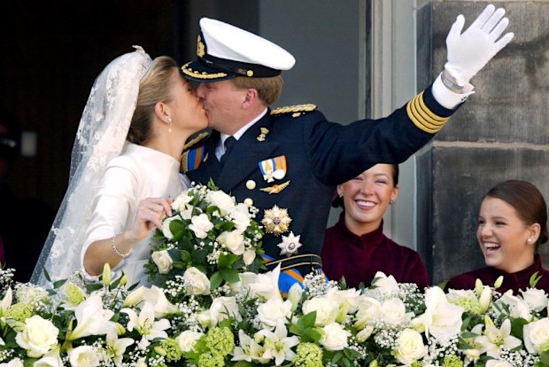 Royal Wedding of the Prince Willem-Alexander with Maxima Zorreguieta In Amsterdam, Netherlands On February 02, 2002