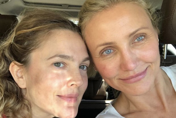 Drew Barrymore and Cameron Diaz